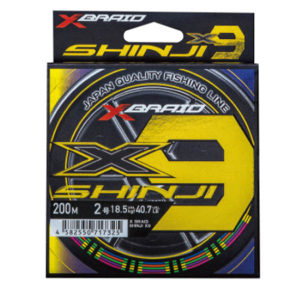 Шнур плетеный YGK X-BRAID Shinji X9 #0.6 200м