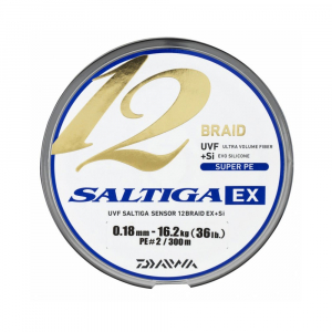 Шнур плетеный Daiwa Saltiga EX 12 BRAID UVF+SI #4.0