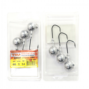 ТУЛА Джиг на крючке VMC №5/0 (60гр)