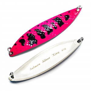 Блесна Salmon Серебристый King 37g цвет 22