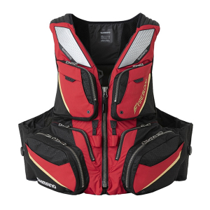 Жилет спасательно-разгрузочный Shimano VF-110V Limited Pro B.Красный L